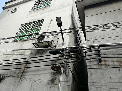 梨川社区（大泉、大街、周屋围）街巷LED路灯安装