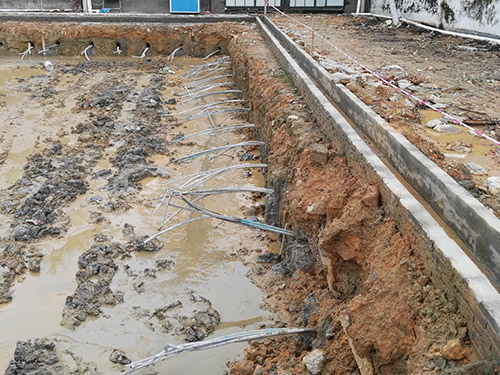 黄金铺华府地下室土方开挖